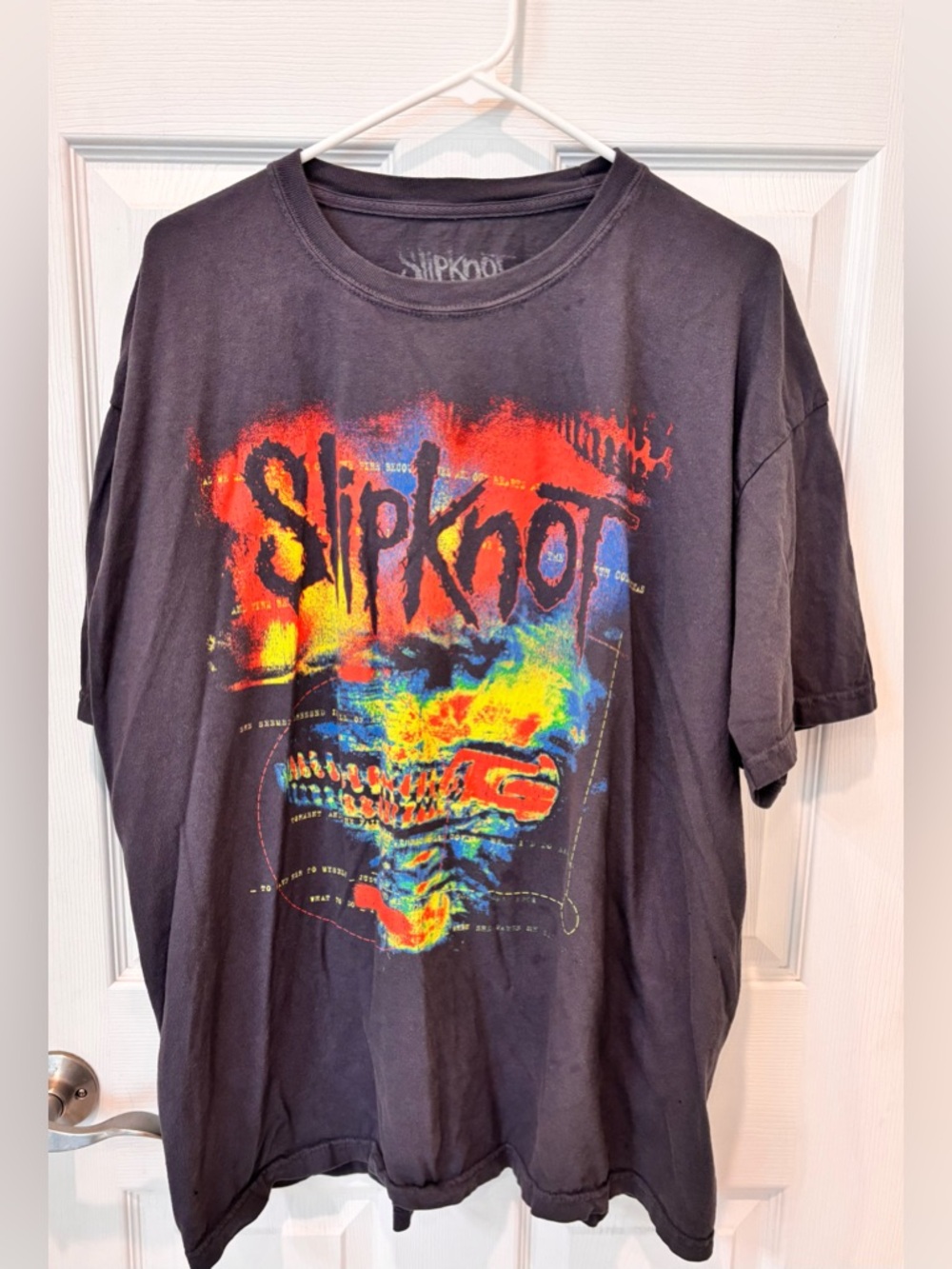 Slipknot Graphic Band Tee Vol 3 Rainbow Cover‎